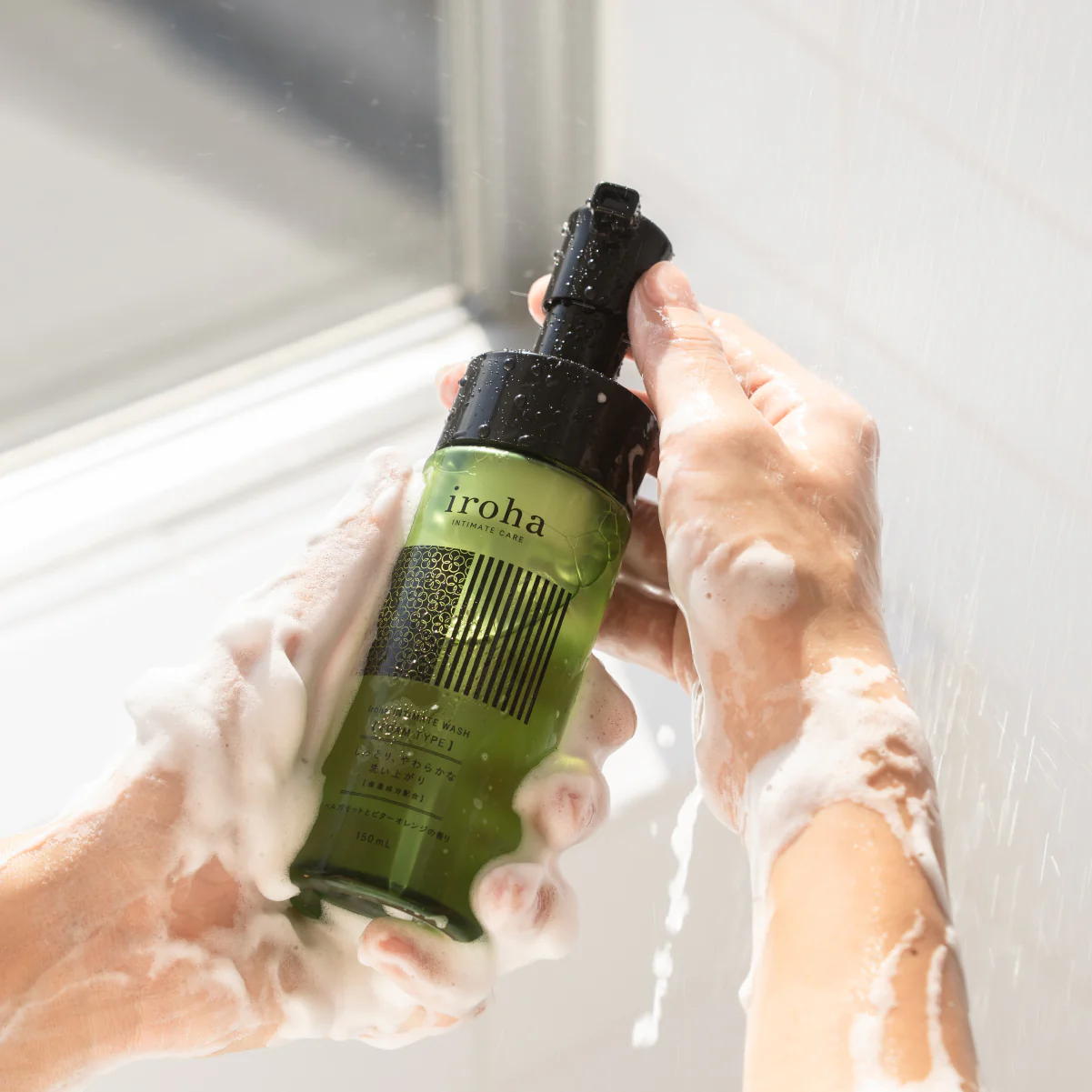 iroha INTIMATE WASH [FOAM TYPE] Bergamot and Bitter Orange - Image 9