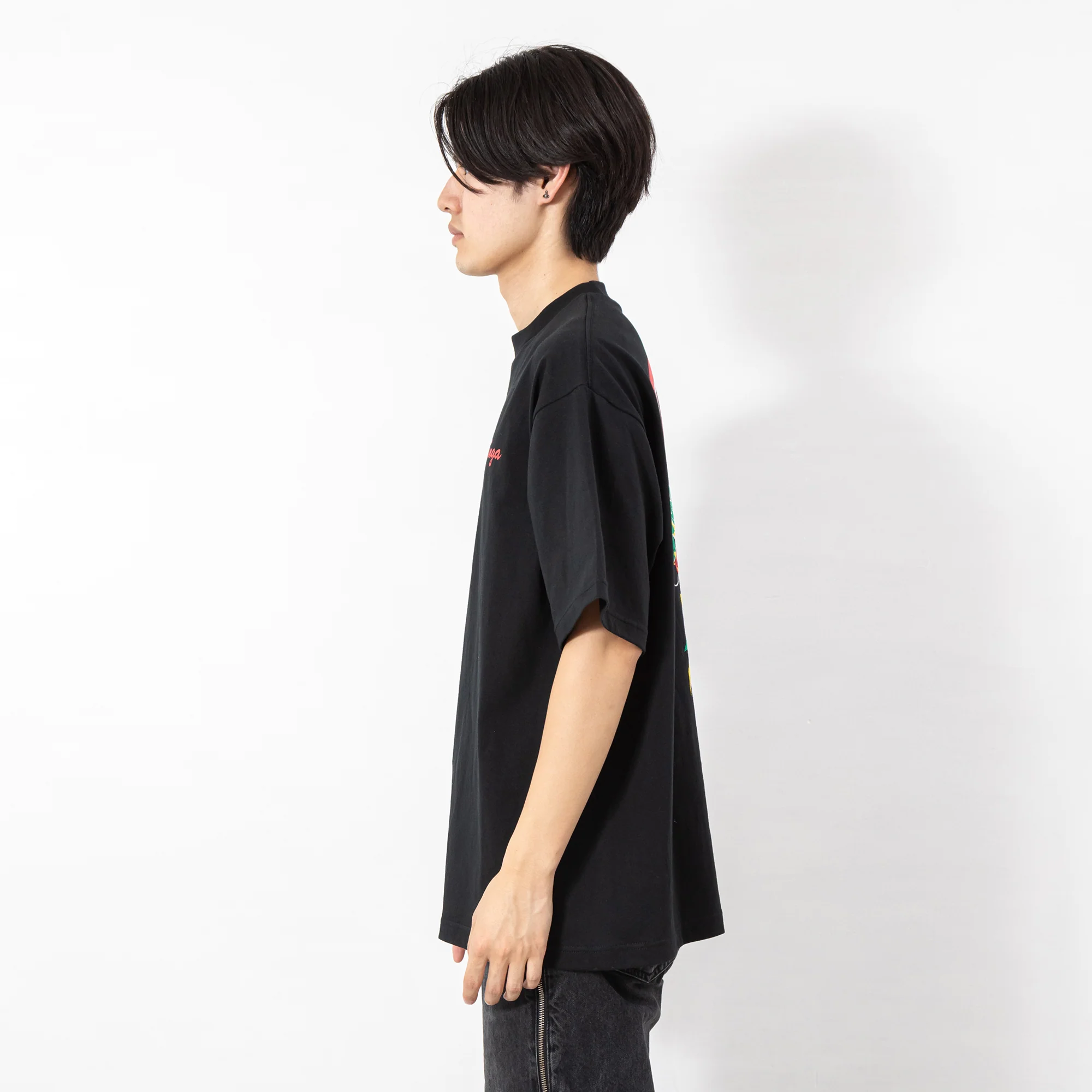 TENGA Print T-Shirt Black - Image 13