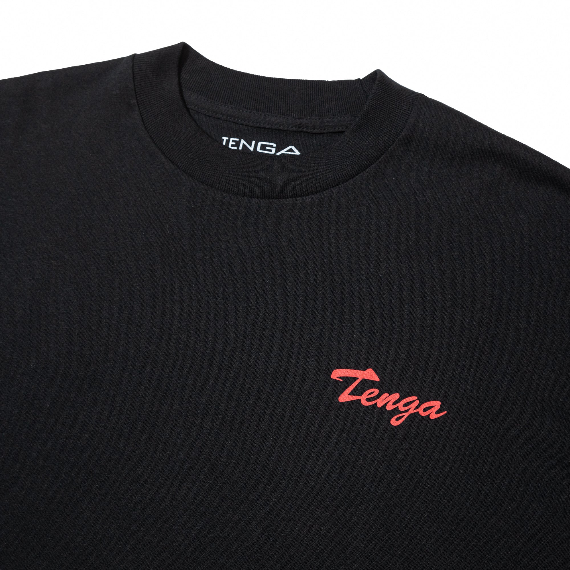 TENGA Print T-Shirt Black - Image 6